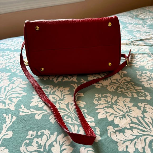 Michael Kors Red Crossbody Bag - Medium Size - Picture 3 of 3